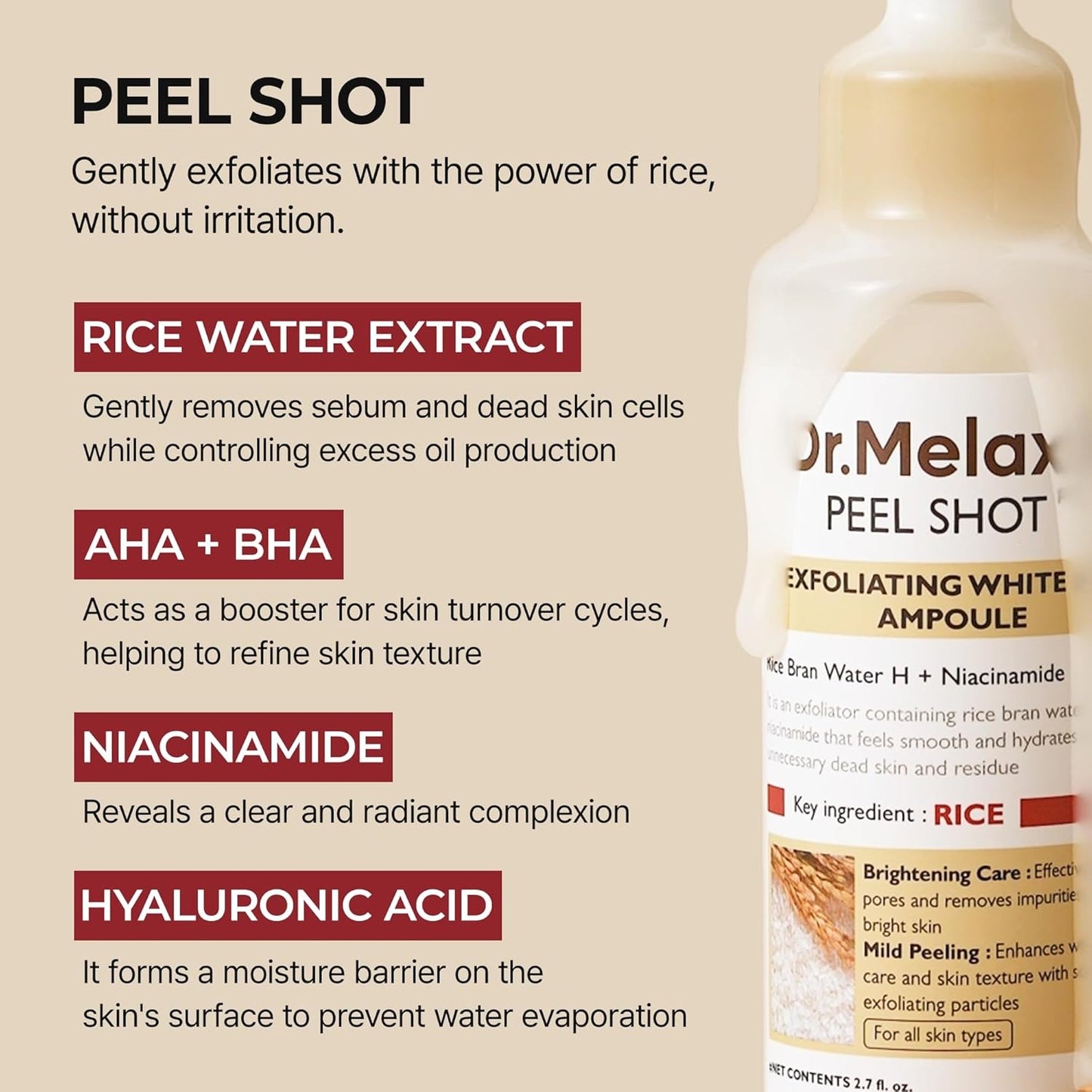 Rice Peel Glow Serum Ampoule